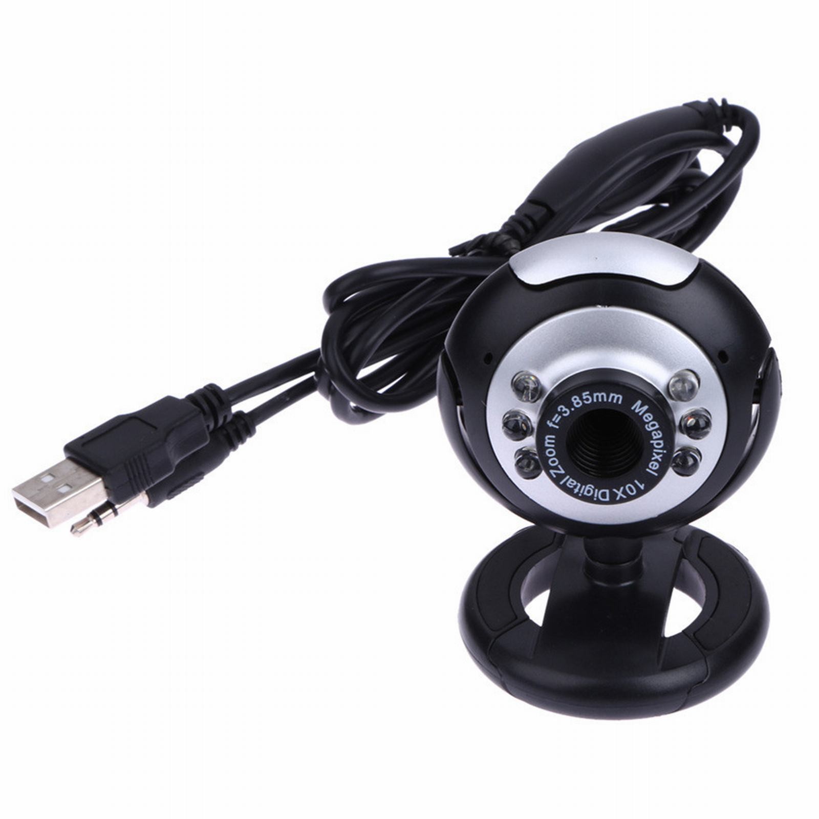 thumbnail image 4 of Webcam USB, 640x480, con micrófono, para portátil/sobremesa, Clip-On, 4 of 4